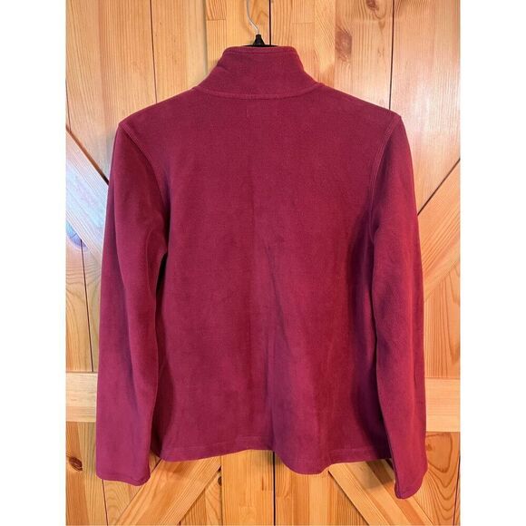 G H Bass Women’s Zip Up Fleece Jacket Size Medium (3262) - Picture 4 of 4